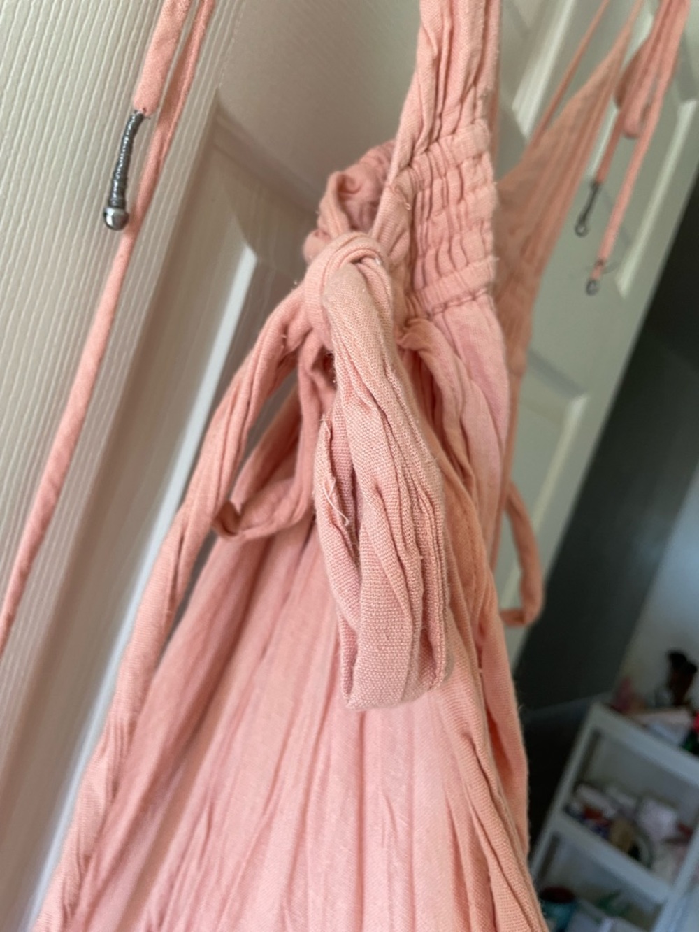 Endless Summer Tropical Heat Dress in salmon/peachy pink size XS - Picture 6 of 11